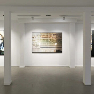 Laurence Aëgerter, Le miroir aveugle, exhibition view. Courtesy of Bildhalle Gallery