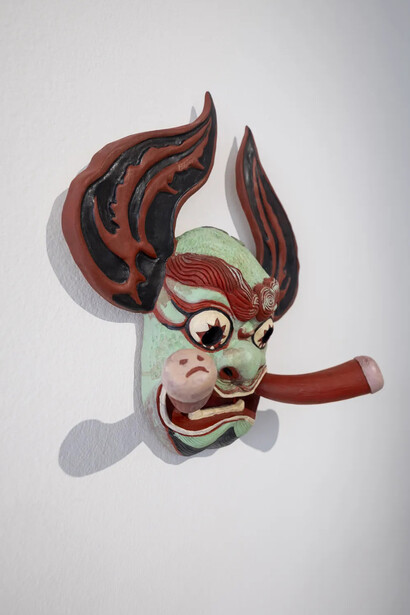 Various artists, Fo(u)r humours, exhibition view. Courtesy of Cuturi Gallery 