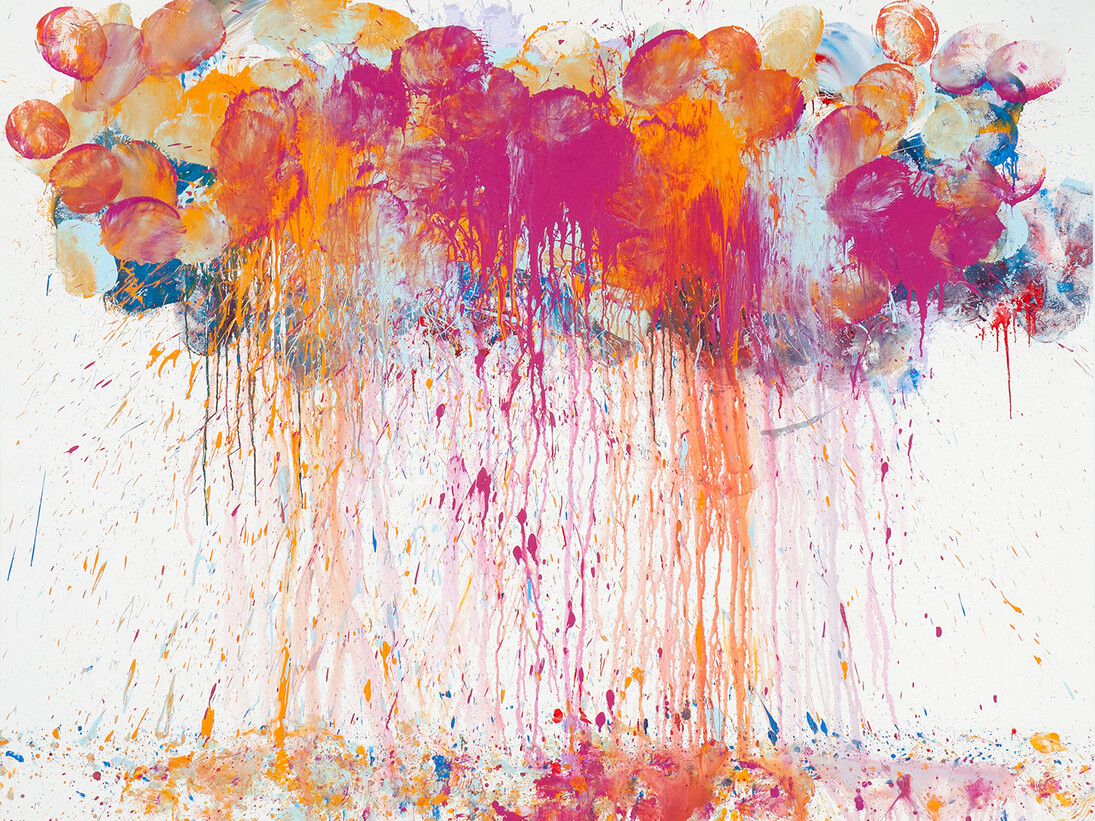 Omar Hassan, Breaking Through #9, 2015, Mixed media, 160 x 200 cm © Omar Hassan/ContiniArtUK