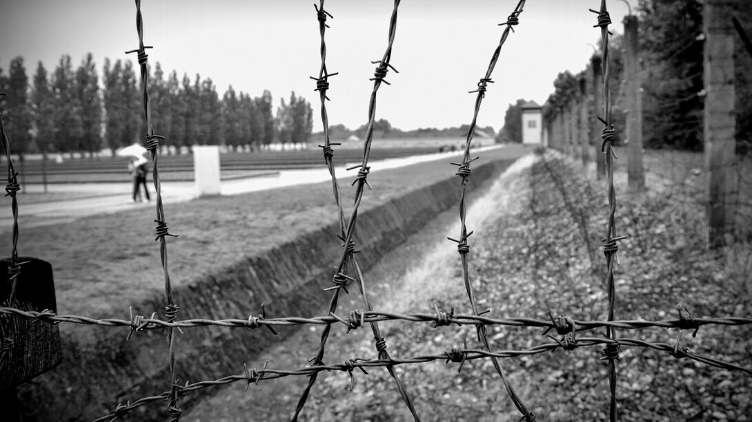 A view of Dachau concentration camp