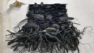 Leonardo Drew, Number 26i, 2014, mixed media, 66 x 66 x 23 cm