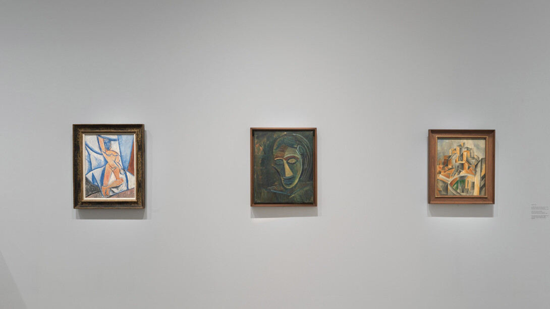 Pablo Picasso, A Foreigner Called Picasso, 2023, installation view. Artwork © 2023 Estate of Pablo Picasso/Artists Rights Society (ARS), New York. Photo: Rob McKeever. Courtesy Gagosian