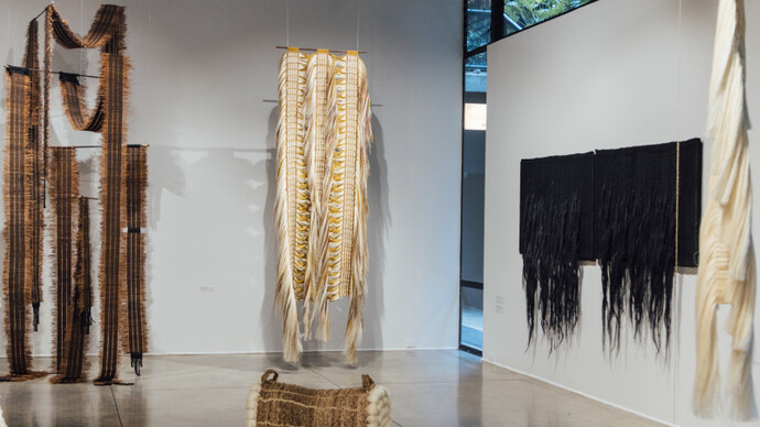 Rosana Escobar and Vanessa Gómez, Feraz encuentros con lo natural, exhibition view. Courtesy of La Cometa Gallery