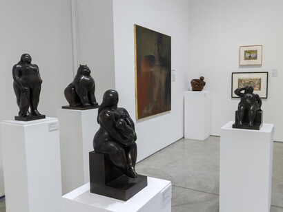 Latin American Art, Exhibition view. Courtesy of Heather James Fine Art