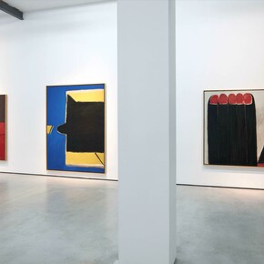 José Guerrero, Exhibition view. Courtesy of Galería Cayón