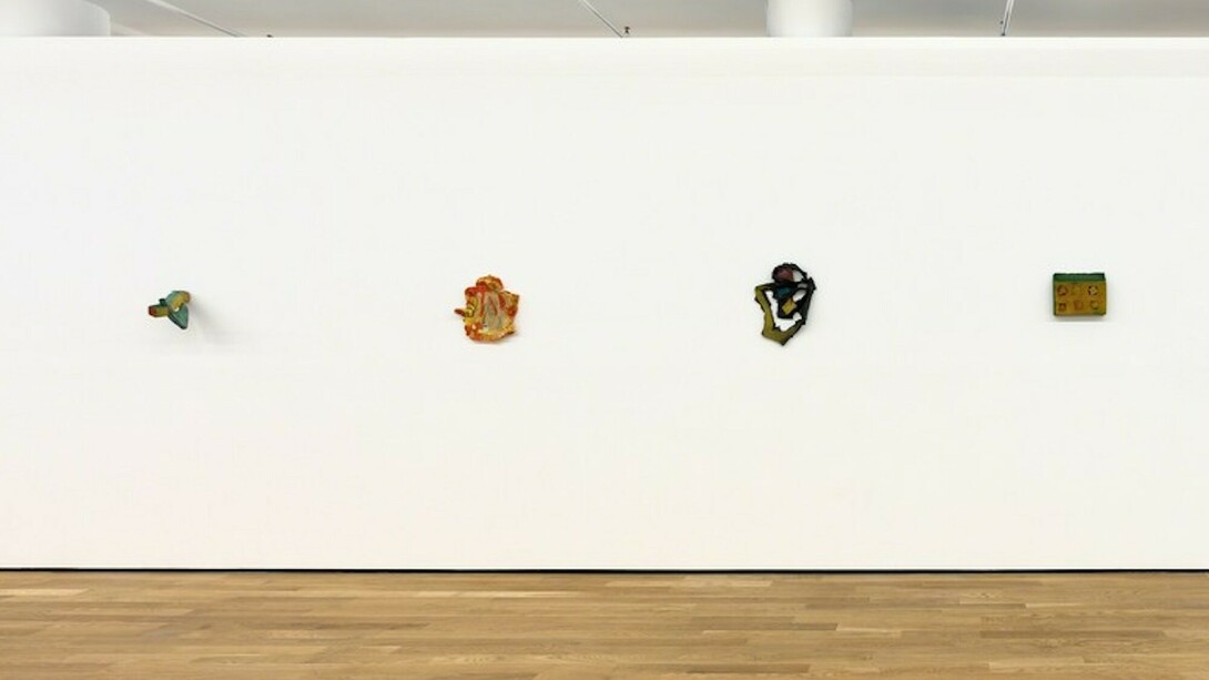 Gabriel Hartley. Reliefs, Exhibition view. Courtesy of Foxy Production