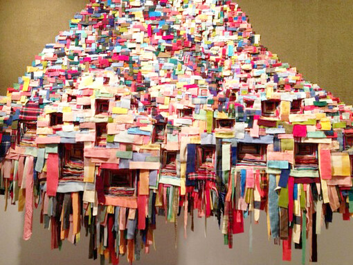 Marie Watt, Generous Ones-Chair, Observer, Ancestor 2015