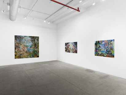 Eric Uhlir, The long light, exhibition view. Courtesy of Winston Wächtert Fine Art