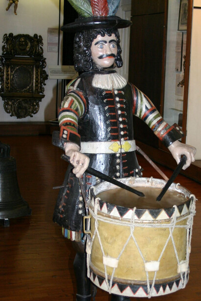 Mikael Brinkmann, Swedish military drummer, 1688. Courtesy of Museum of the History of Riga and Navigation