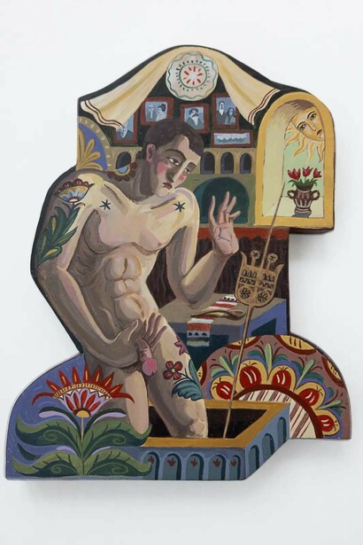 Bamby Tony, In the countryside, the day starts early (detail), 2026. Courtesy of Jecza Gallery