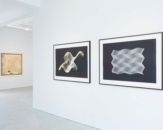 Steina and Woody Vasulka, Exhibition view. Courtesy of Berg Contemporary 