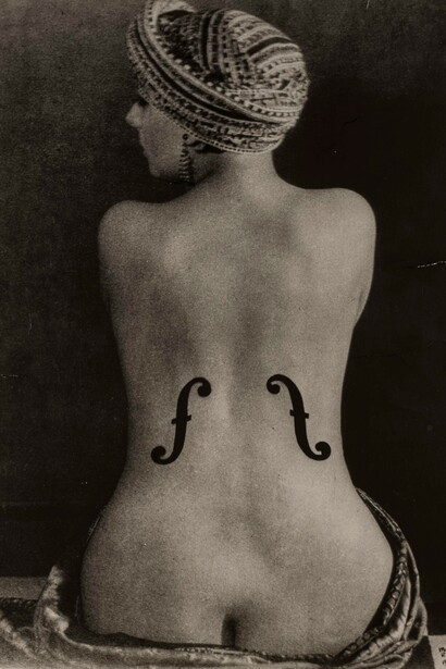 Man Ray. Le Violon d’Ingres, 1924 - 1976, cm 39 x 29,5. Courtesy Archivio Storico della Biennale di Venezia - ASAC, Venezia © Man Ray Trust by SIAE 2019
