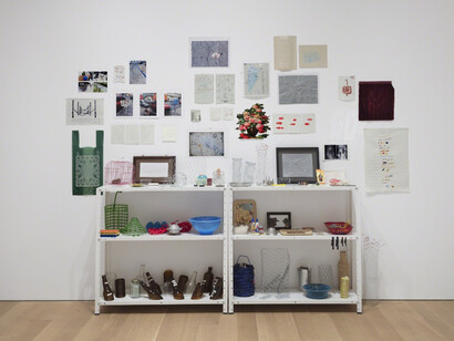 Willie Doherty, Mona Hatoum, and Rita McBride. Courtesy of Alexander and Bonin