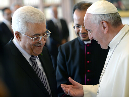 Pope Frances I and Abu Mazen