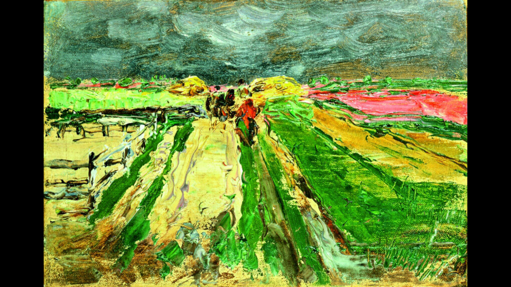 THEODOR VON HÖRMANN, Esparsettenfeld I. Studie | um 1893 © Leopold Museum, Wien, Inv. 336