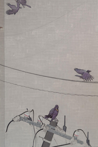 Crows - Aida Makoto + Chim↑Pom. Courtesy of Mori Art Museum