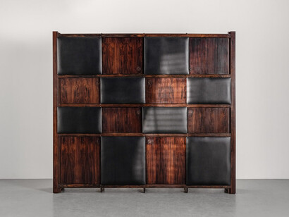 Sergio Rodrigues, Bookcase, ca. 1960. Courtesy of Carpenters Workshop Gallery