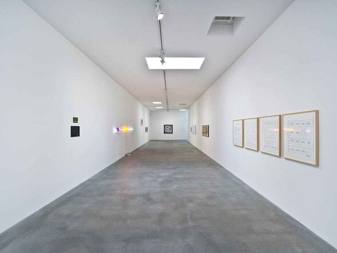 Sed Tantum Dic Verbo (Just Say The Word), installation view