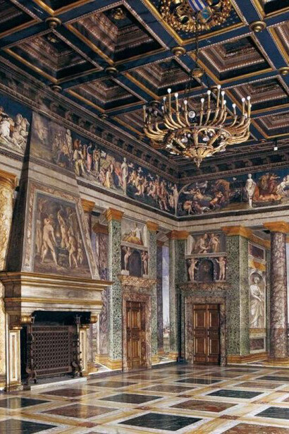Sala delle prospettive, Villa Farnesina Roma
