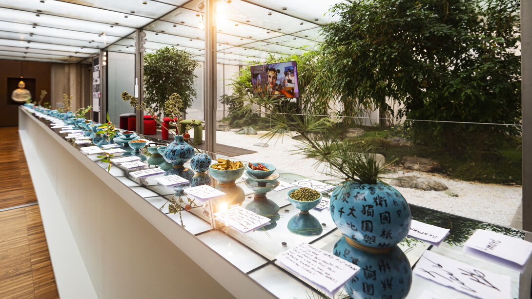 Artisti vari, Declinazioni contemporanee, vista della mostra. Per gentile concessione del Museo d’Arte Orientale