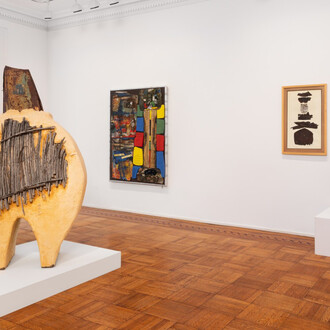 Various artists, Poetry as politics: seeing beyond the object, exhibition view. Courtesy of Tilton Gallery