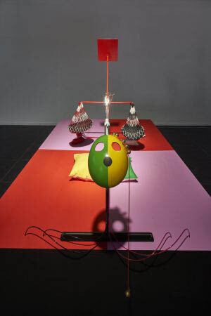 Yves Netzhammer. Courtesy of Frankfurter Kunstverein