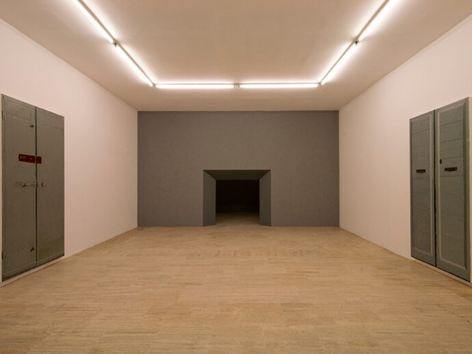 Thomas Hutton, Tramezzo Concrete Interface Rusticated,
Josephine Halvorson,
Door (Ins.), Door (Out.)(Outside)
