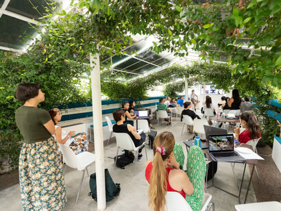 School of ecological imagination, edizione precedente, vista della mostra. Cortesia di Serra Madre