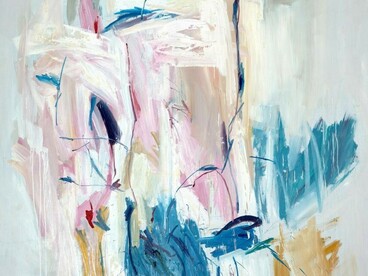 This painting is titled Dream of Noah (also referred to as Noah's Dream), created in 1989 by the Georgian artist Alexander (Shura) Bandzeladze