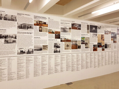 Documentary exhibition. Courtesy of MG+MSUM