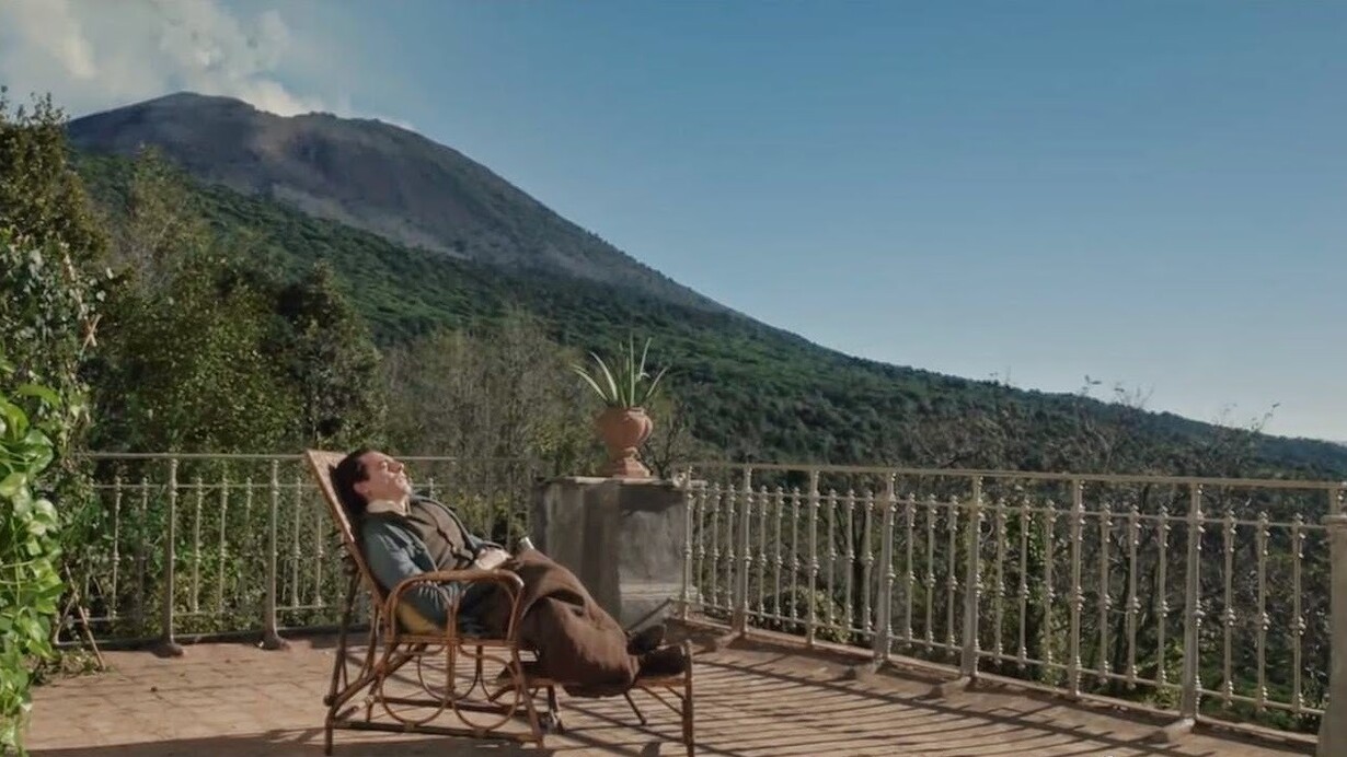 Leopardi ai piedi del Vesuvio, tratto dal Film Il Giovane Favoloso