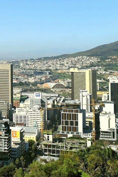 View of the financial district, Cape Town, South Africa