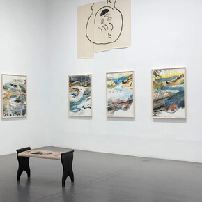 Helene Billgren, S som i solens födelse (S as in sunrise), exhibition view. Courtesy of Galleri Magnus Karlsson