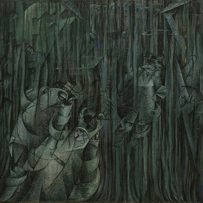 Umberto Boccioni, States of Mind III: Those Who Stay
