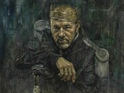 Jonathan Yeo, Kevin Spacey as Richard III, 2013, Oil on canvas, 50 x 50 in / 127 x 127 cm