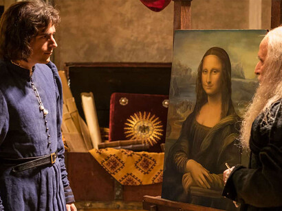 Una scena del film "Raffaello Principe delle arti"