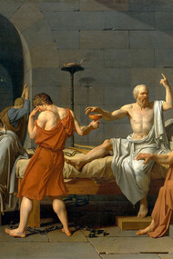 Jacques Louis David  - The Death of Socrates