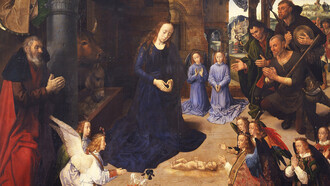 Il Trittico Portinari di Hugo van der Goes, particolare