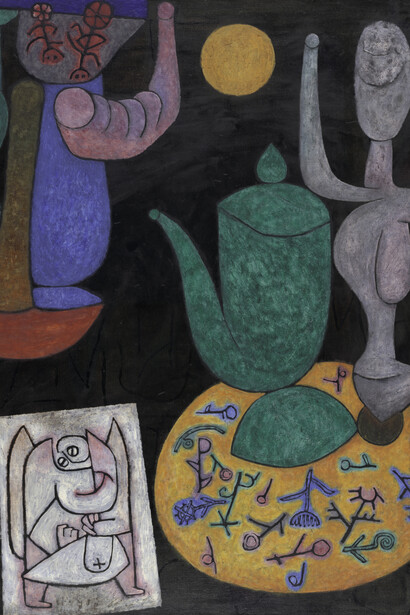 Paul Klee, Untitled (Last still life) (Ohne titel [Letztes stilleben]) (detail), 1940. Courtesy of Zentrum Paul Klee, Bern, Livia Klee Donation. © 2026 Artists Rights Society (ARS), New York