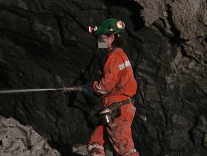 El duro trabajo de la mina
