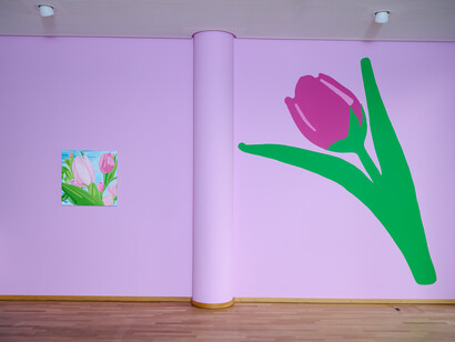 Louis Granet, Grand bol d'air, exhibition view. Courtesy of Zidoun and Bossuyt Gallery