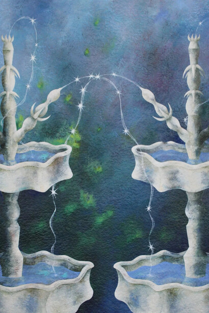 Megan Rea, Carry me up to the place I once lazed. Courtesy of Paradigm Gallery