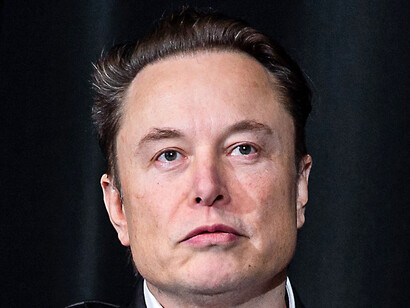 Close up of Elon Musk, founder of Tesla