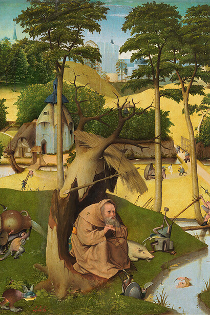 Jheronimus Bosch, Le tentazioni di sant’Antonio, 1500-1525 circa, Olio su tavola
Madrid, Museo Nacional del Prado
© Foto MNP/Foto Scala, Firenze