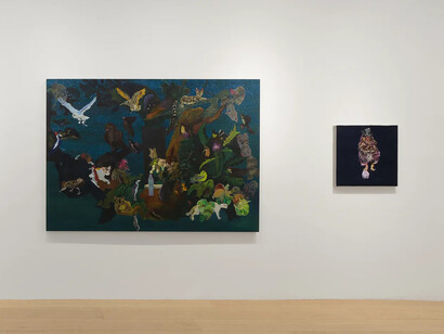 Ranu Mukherjee, The long middle, exhibition view. Courtesy of Gallery Wendi Norris