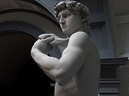 Il David di Michelangelo, Galleria dell'Accademia Firenze