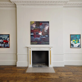 Leila Bartell, Memory fields, exhibition view. Courtesy of Tristan Hoare Gallery