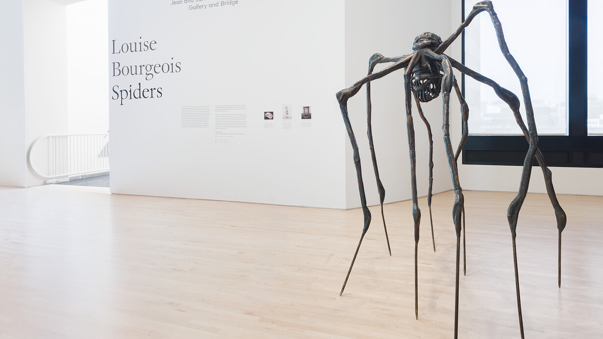 Louise Bourgeois Spiders. Courtesy of San Francisco Museum of Modern Art