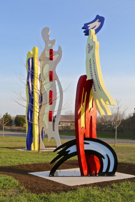 Tokyo Brushstroke I & II. Courtesy of Parrish Art Museum