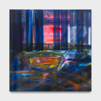 Ben Tong, I Could Lie, 2023. Oil on canvas, 66 x 56 in (167.6 x 142.2 cm). Courtesy of the artist and Night Gallery
